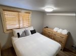 Spacious bedroom with ample clothing storage so you can make a stay of it